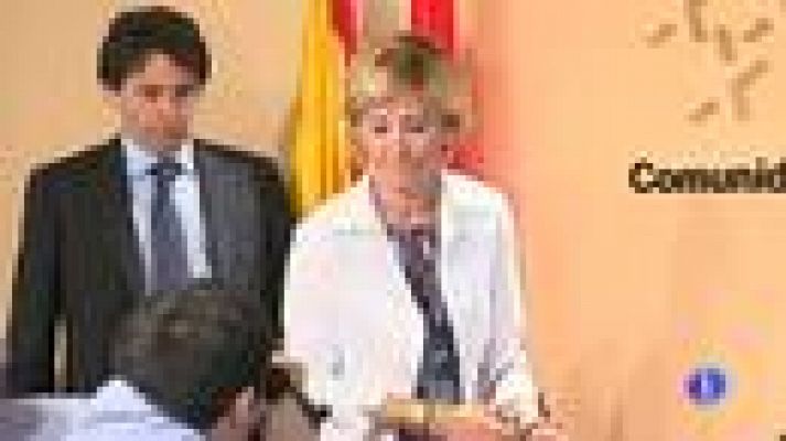 Telediario 1 - Recortes en la Comunidad de Madrid