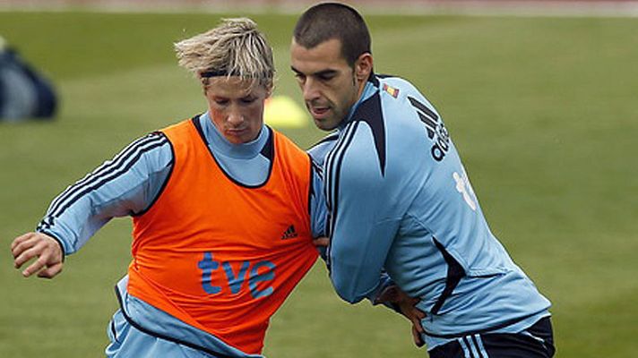 Telediario 1 - A vueltas con el delantero ante Italia