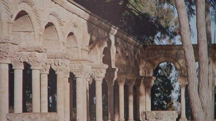 Telediario 1 - Claustro de la finca de Palamós