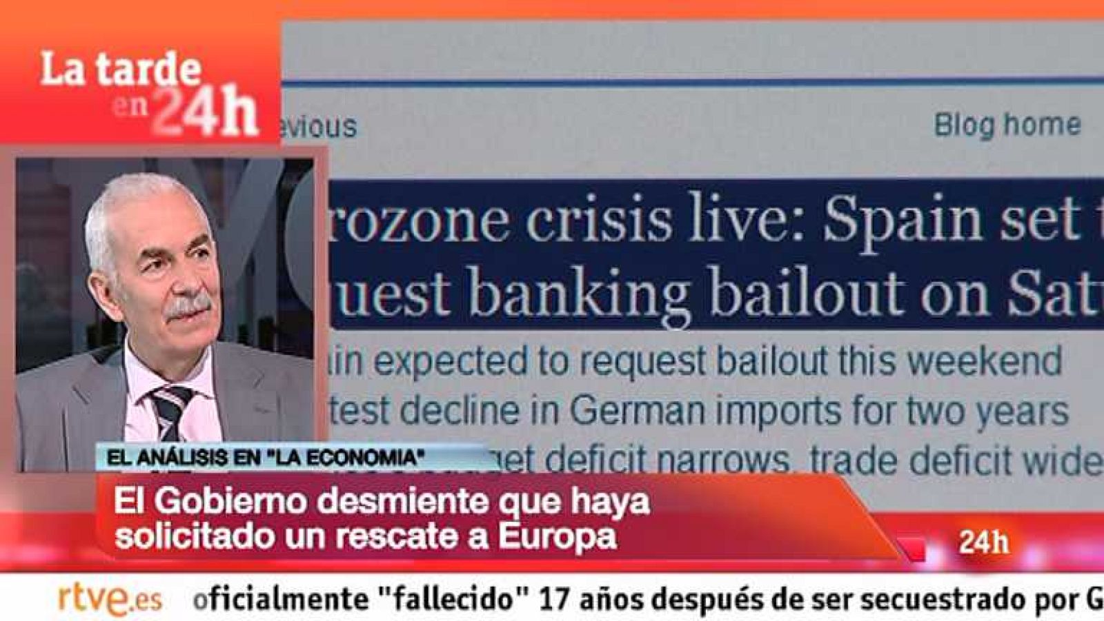 La tarde en 24 horas - Primera hora - 08/06/12 - Ver ahora