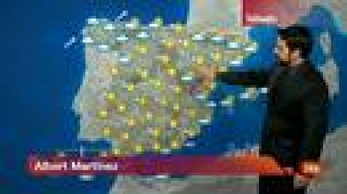 El tiempo - Cielos poco nubosos  y temperaturas máximas en ligero ascenso