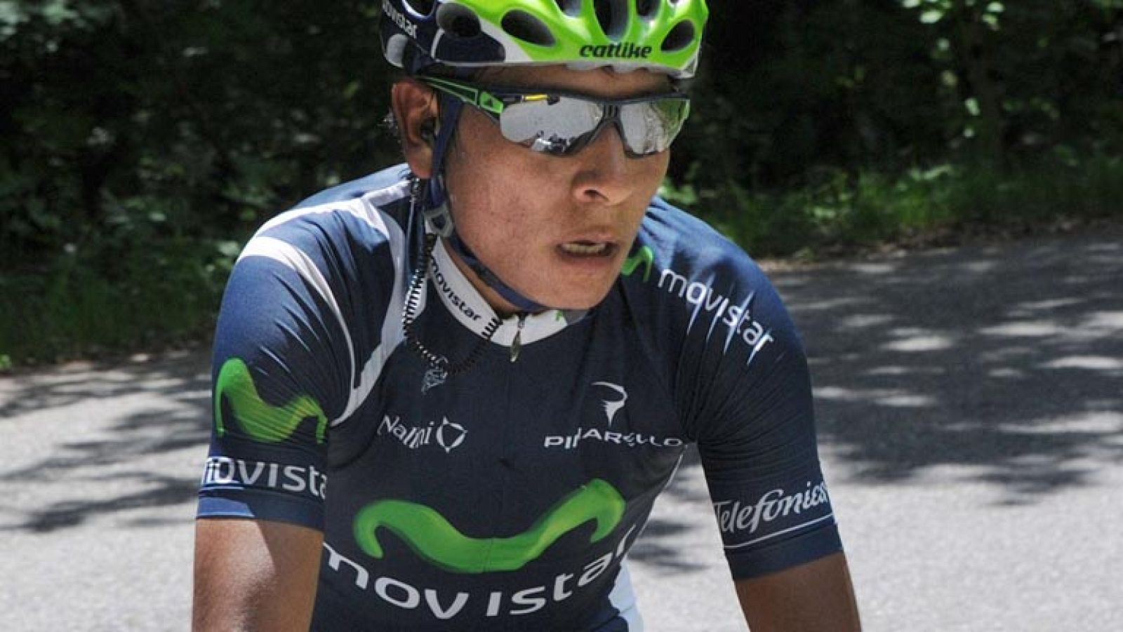 La emoción de Nairo Quintana