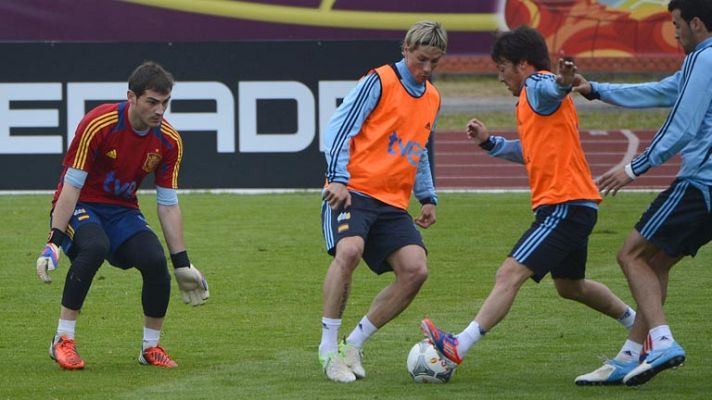 Telediario 1 - España ya espera a Italia en Gdansk