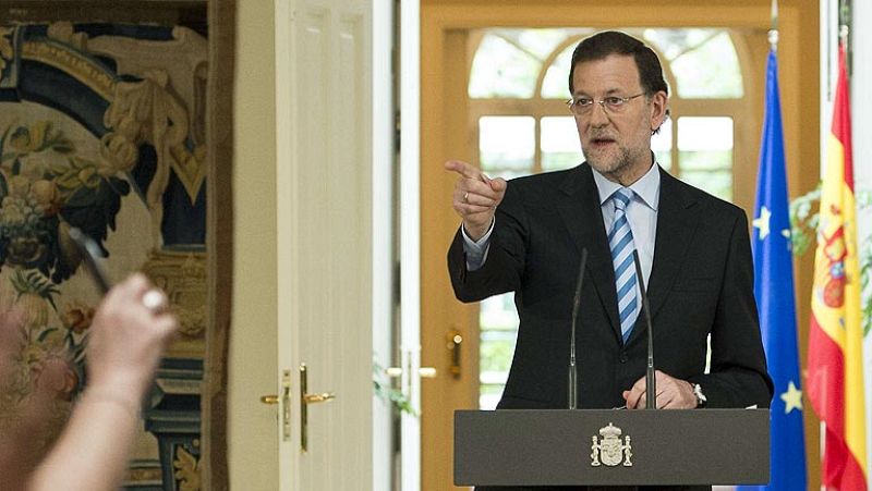 Comparecencia de Rajoy para explicar el rescate