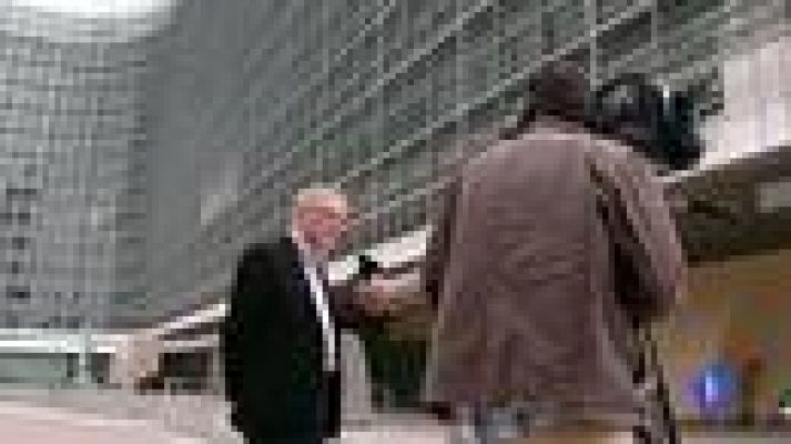 Telediario 1 - Olli Rehn cree que la ayuda a España es una "señal clara" a los mercados