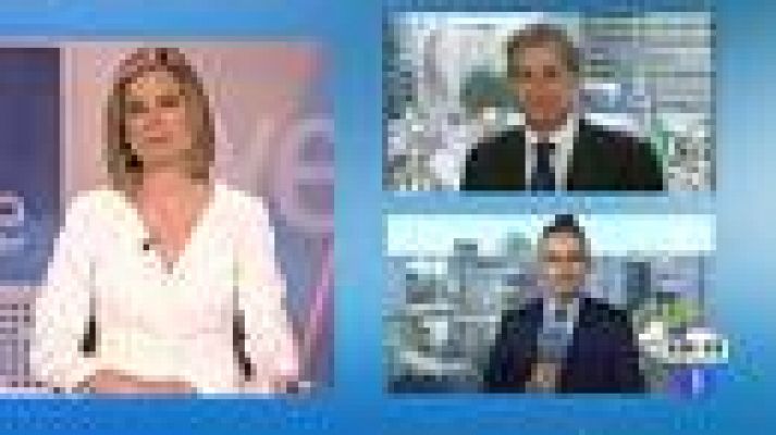 Telediario 1 - Berlín avisa de que habrá 'troika'  sobre la banca y Bruselas muestra su satisfacción por el rescate