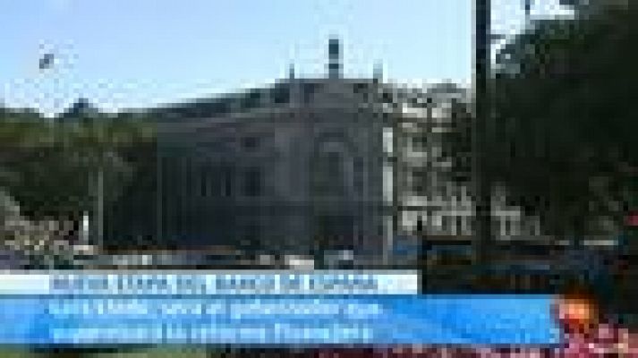 Parlamento - Linde, en el Banco de España