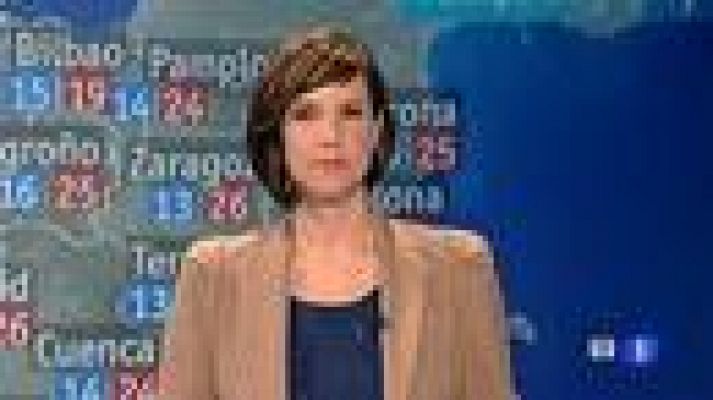 El tiempo - Lluvias débiles en el norte