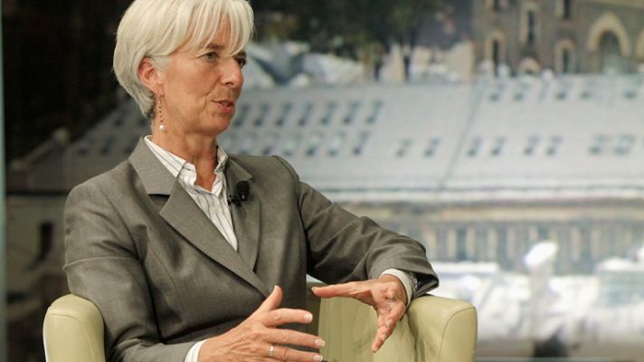 Telediario 1 - Lagarde advierte que hay que salvar al euro "antes de tres meses"