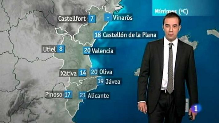 El tiempo en la Comunidad Valenciana - 12/06/12