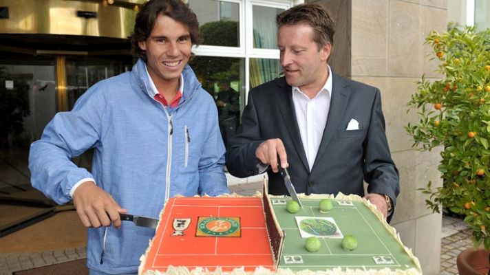 Telediario 1 - Nadal ya celebra su Roland Garros desde Alemania