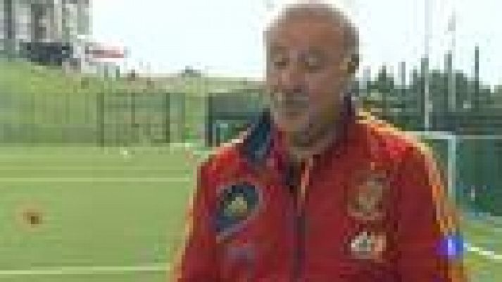 Telediario 1 - Del Bosque: "Tenemos margen de mejora"