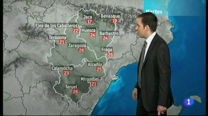 El tiempo en Aragón - 12/06/12