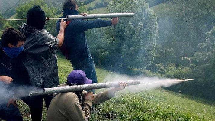 Telediario 1 - Huelga en la minería
