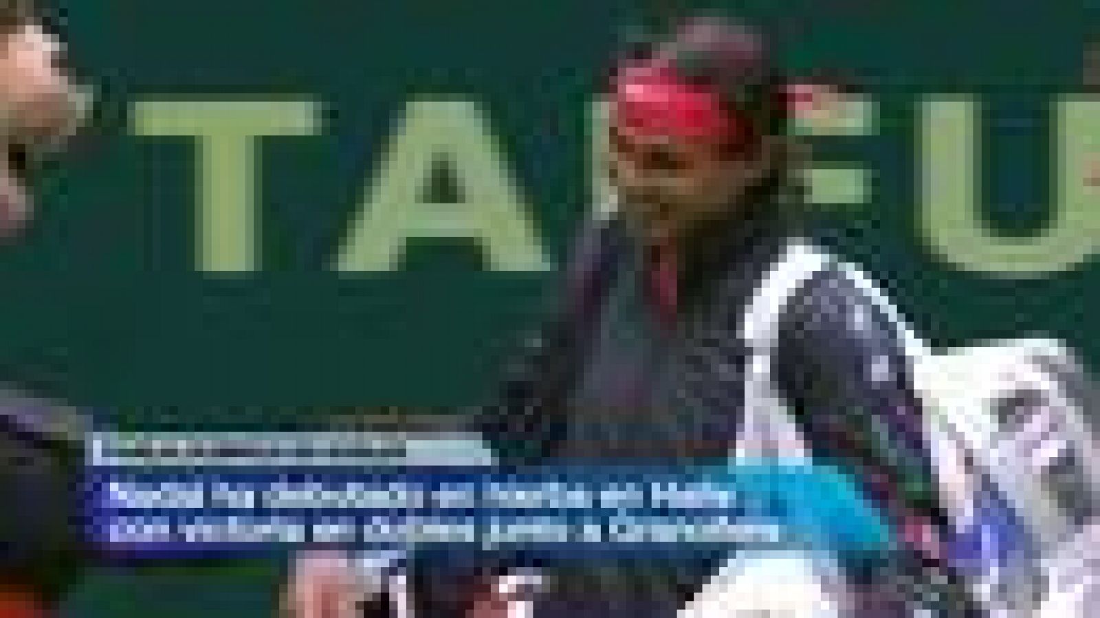 Telediario 1: Nadal gana en dobles en víspera de su debut individual en Halle | RTVE Play