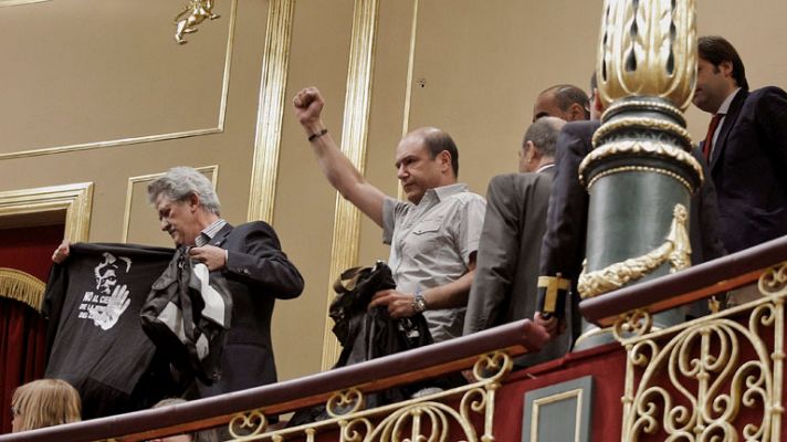 Protestas en el Congreso   