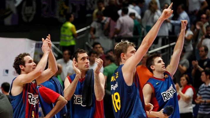  - El Barcelona Regal gana al Real Madrid el cuarto partido de la final de la Liga Endesa, 75-81