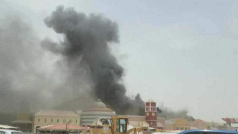 Un fallo eléctrico originó el incendio en el centro comercial de Doha