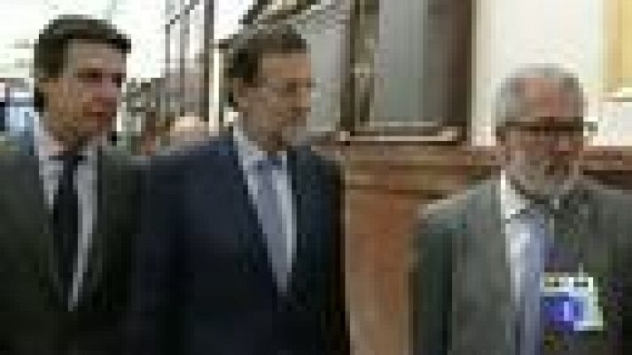 Reunión entre Rajoy y Almunia