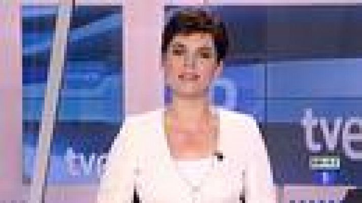 Telediario 1 - Barcina destituye al vicepresidente, del PSN, y dimiten los otros dos consejeros socialistas