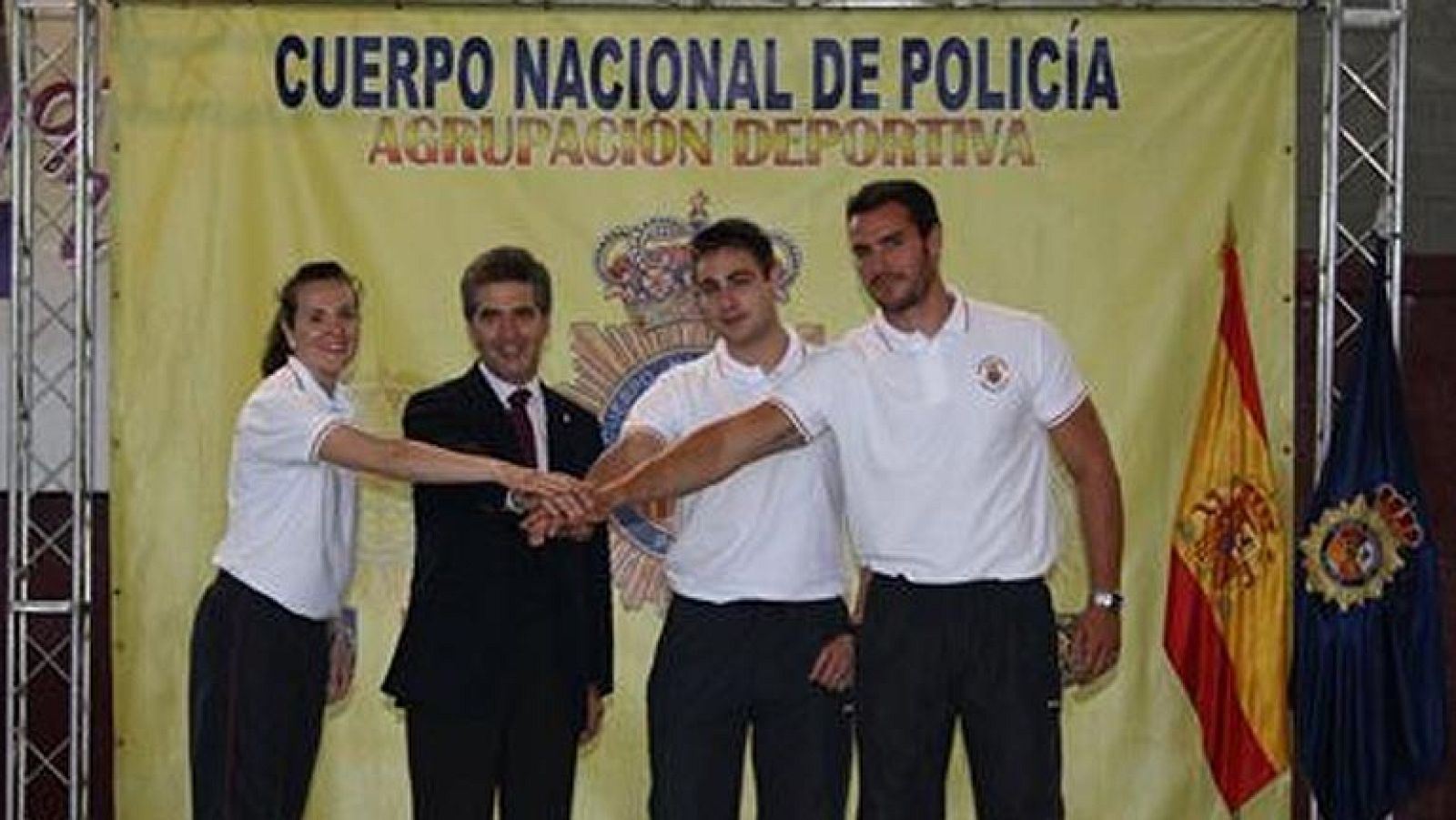 Tres policías españoles compiten en los Juegos de Londres