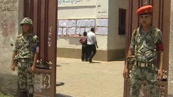 Telediario 1 - Elecciones presidenciales en Egipto