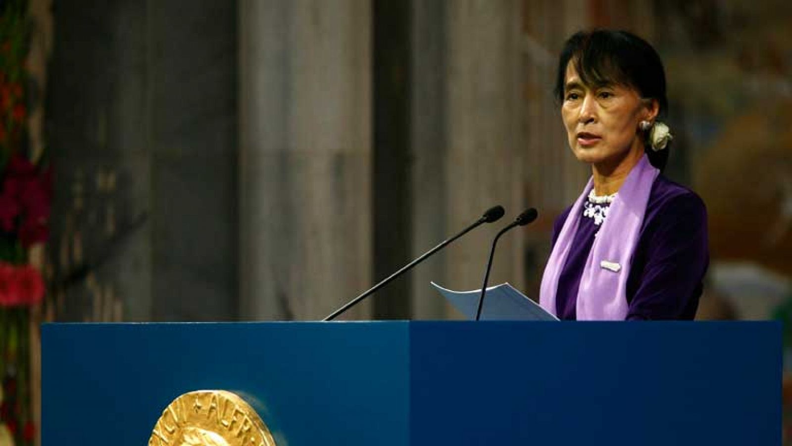 Telediario 1: San Suu Kyi Premio Nobel de la Paz | RTVE Play