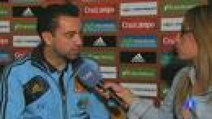 Telediario 1 - Xavi: "España solo sabe jugar al ataque"