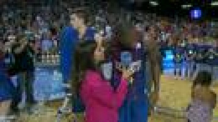 Baloncesto en RTVE - Mickeal: "Hemos tenido más cabeza"