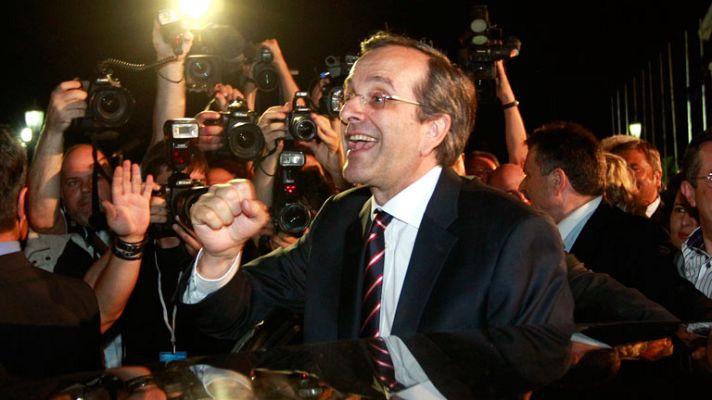 Telediario 1 - Grecia condiciona la zona euro