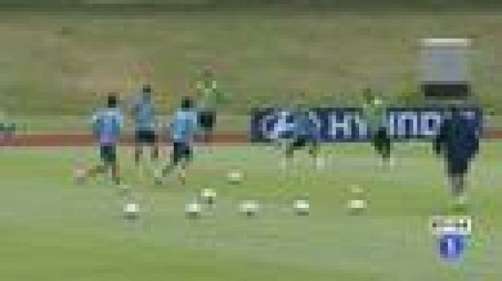 Telediario 1 - España solo piensa en levantar la Eurocopa y ahora toca Croacia