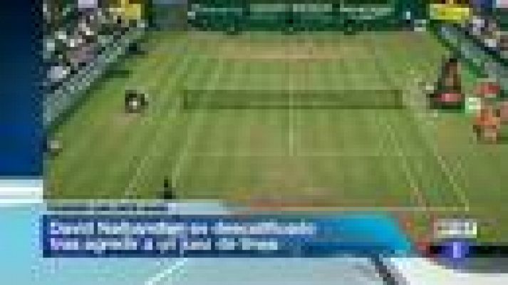  - Nalbandian, descalificado en Queen's por golpear la silla del juez de línea