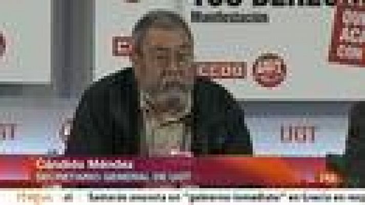 Informativo 24h - Los sindicatos piden al BCE que intervenga para frenar la prima