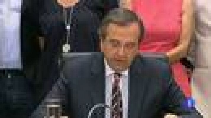 Telediario 1 - Formación de Gobierno en Grecia