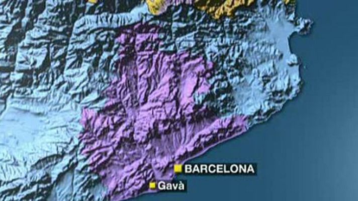 Telediario 1 - Los Mossos efectúan una veintena de registros en una operación antidroga en Gavá