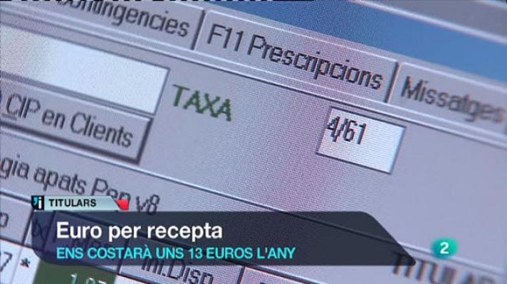 L'Informatiu - L'informatiu vespre - 18/06/2012