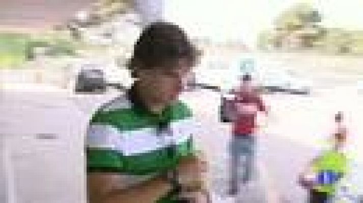 Telediario 1 - Rafa Nadal, abanderado español en Londres 2012