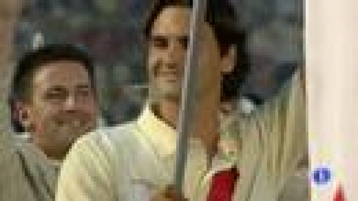 Telediario 1 - El tenis, abanderado de los Juegos