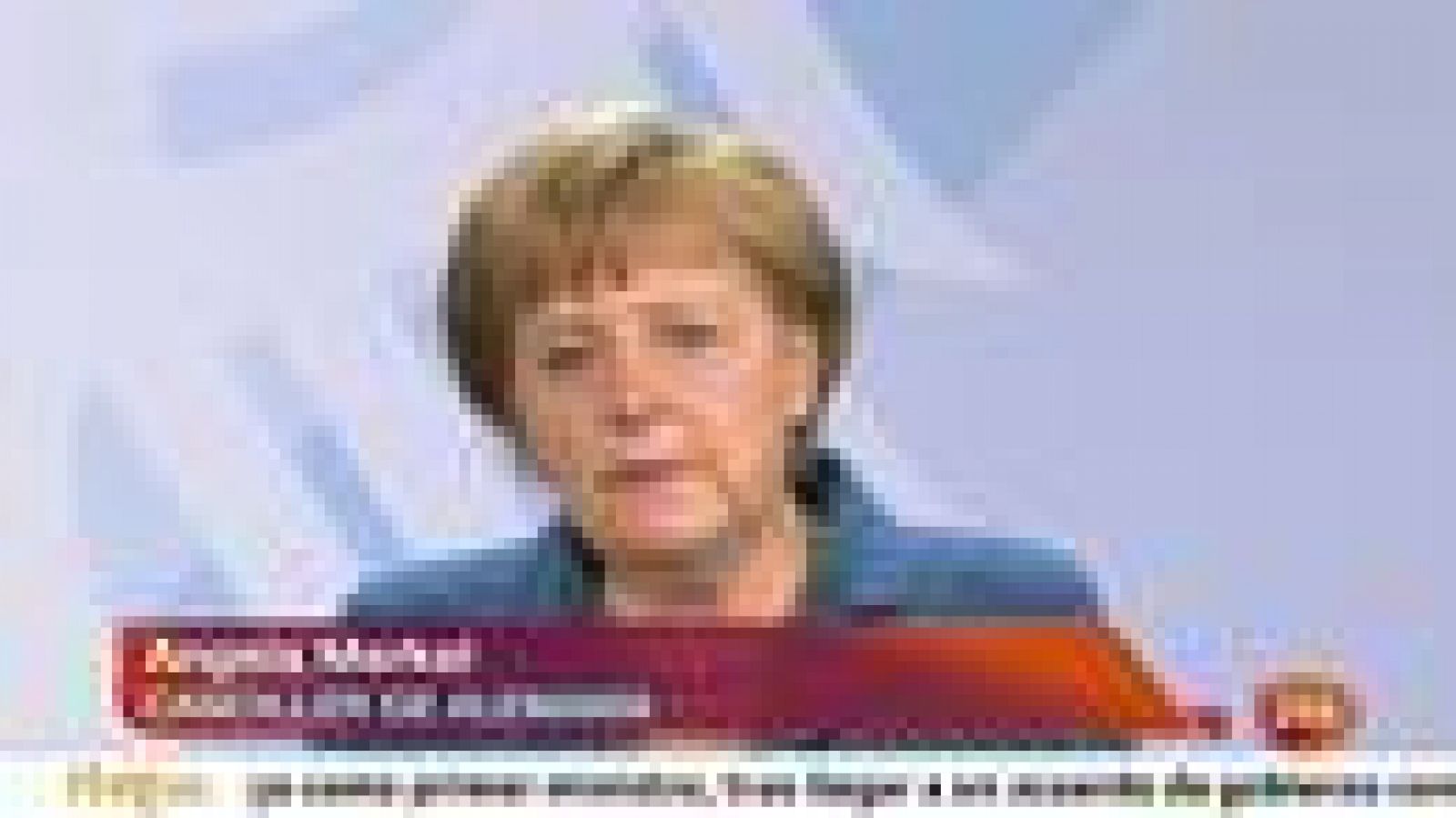 Merkel no cierra la puerta a comprar deuda con los fondos de rescate, pero recuerda que hay condiciones