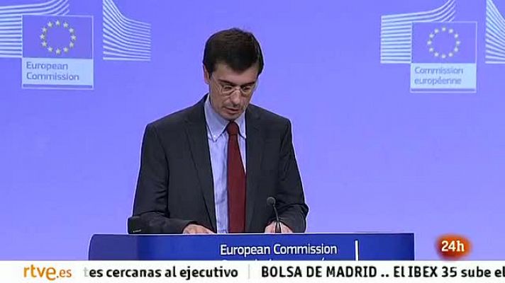  - La Comision europea dice que no conoce un plan para la compra de deuda española