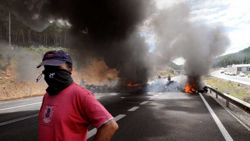 24 días de huelga de los mineros del carbón