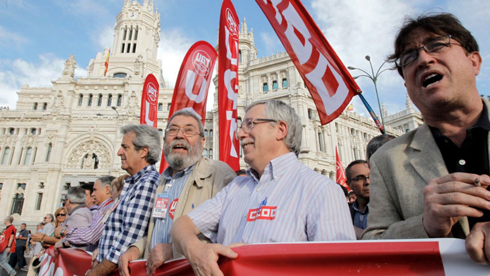 Telediario 1: Protesta sindical  | RTVE Play