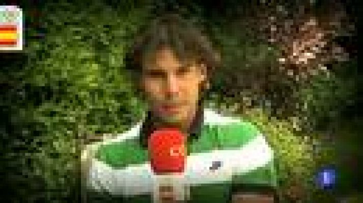 Telediario 1 - Nadal, abanderado español en Londres 2012