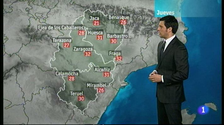 El tiempo en Aragón - 21/06/12