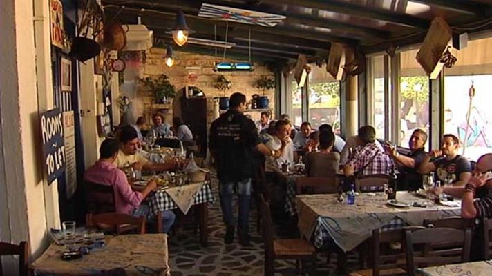 Telediario 1 - Todavía hay lugar para el optimismo en Grecia