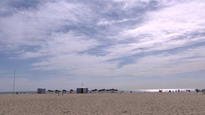 El tiempo - Nubes en el cantábrico
