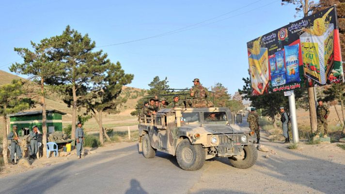 Telediario 1 - Un ataque suicida talibán a un hotel de Kabul deja varios muertos