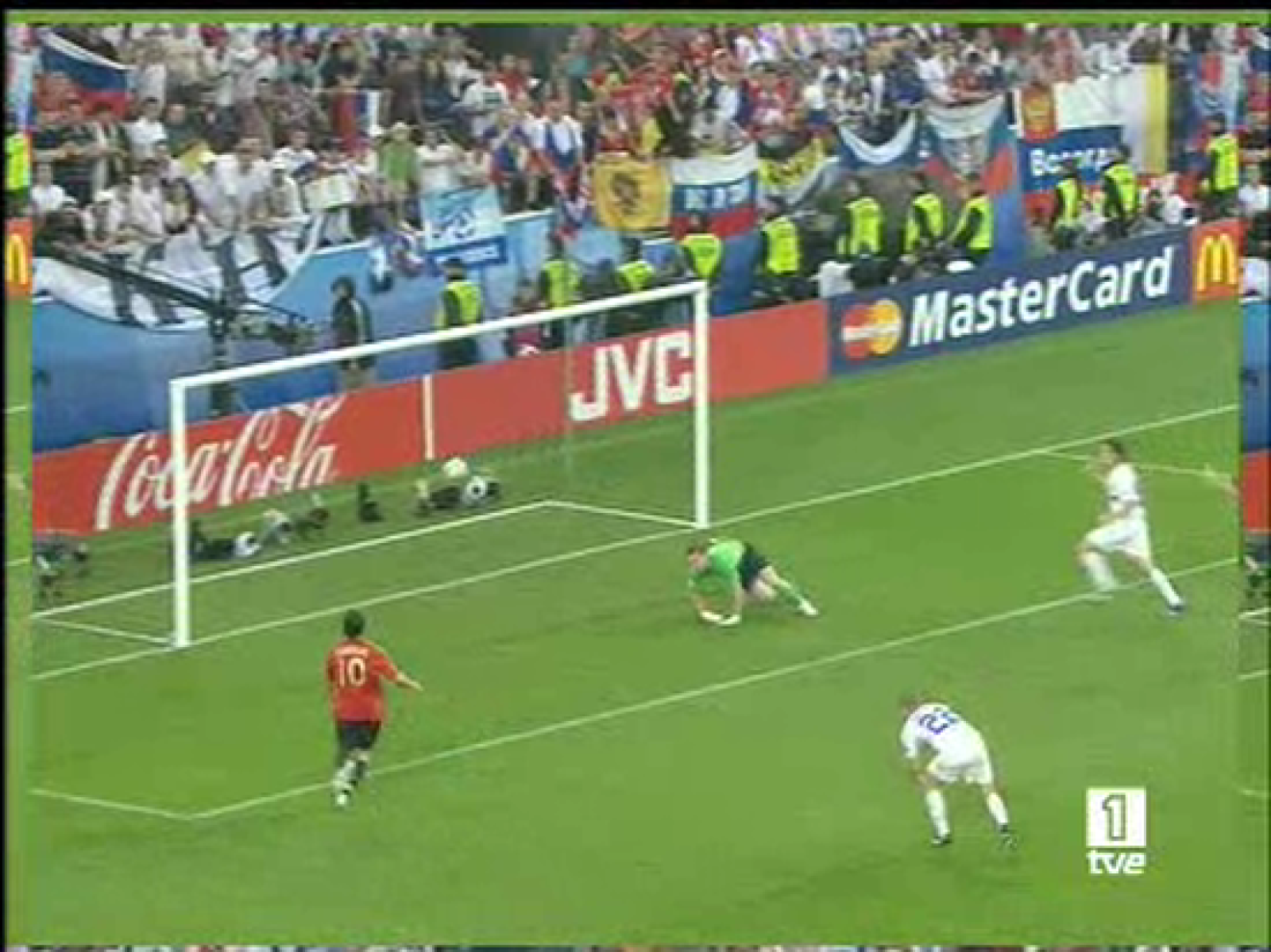 Los goles del España-Rusia