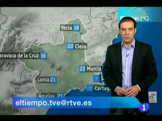 El tiempo en la Región de Murcia.(22/06/2012).