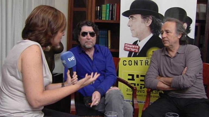 Concierto en Tel Aviv de Joan Manuel Serrat y Joaquín Sabina